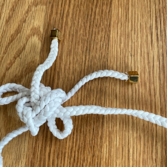 NWT letarte swim bikini top sz M  scarf print - Picture 3 of 5